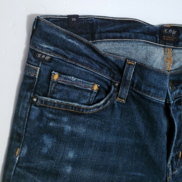 Citizens of Humanity BOOT CUT Distressed Jeans 29 - Picture 4 of 8